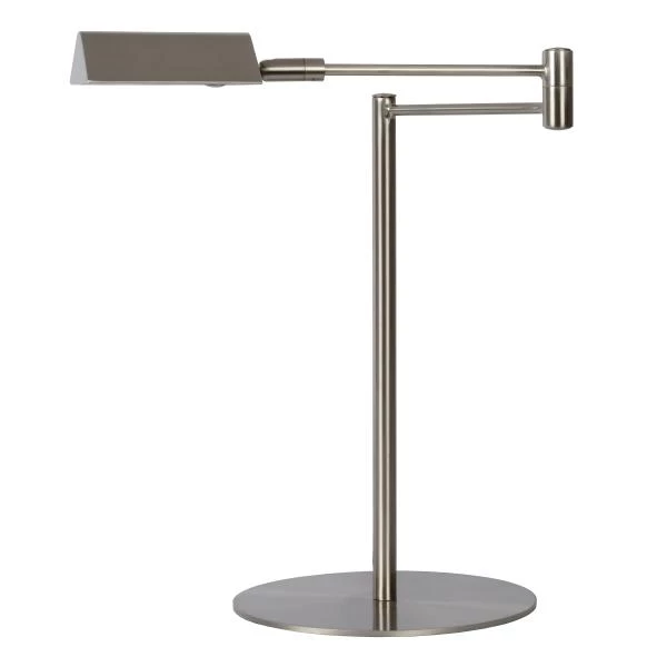 Lucide NUVOLA - Lampe de bureau - Ø 20 cm - LED Dim. - 1x9W 3000K - Chrome Dépoli - DETAIL 1